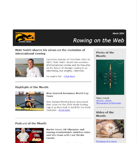 Rowing on the Web - March '24