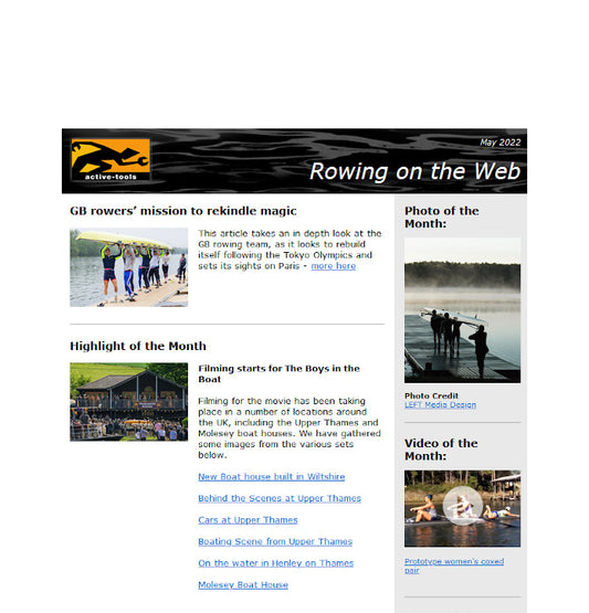 Rowing on the Web - May '22